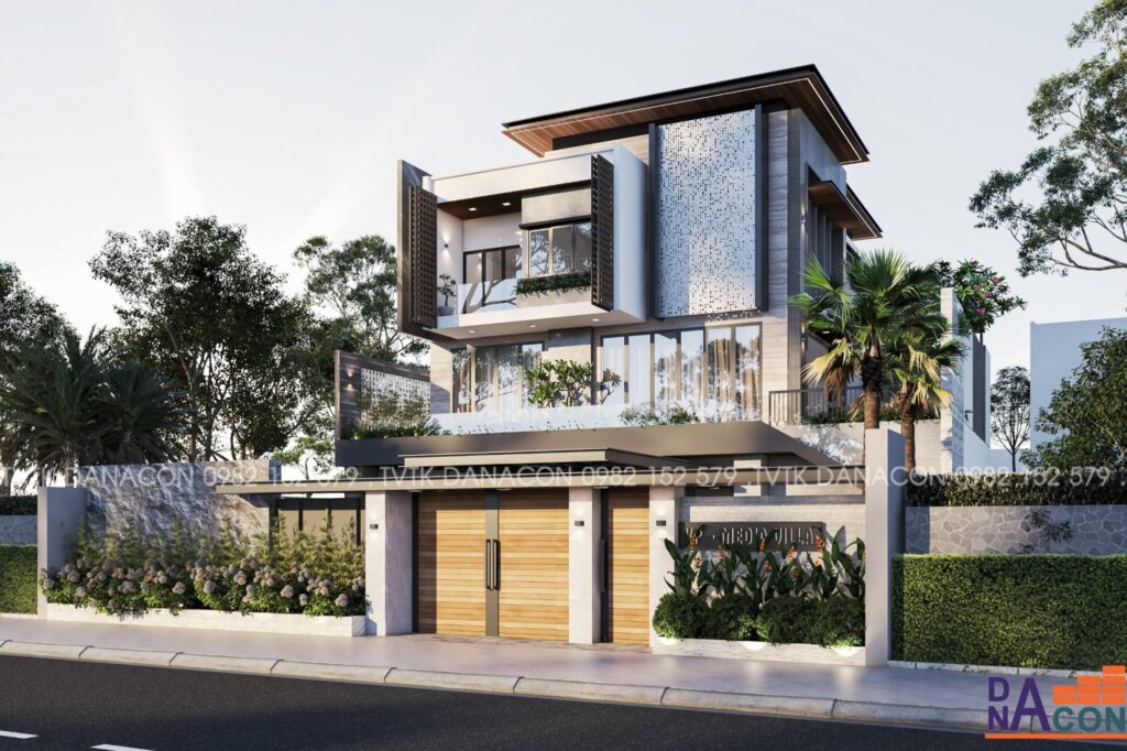 Nhà ở hiện đại Gia Lai - Danacon thiết kế và thi công