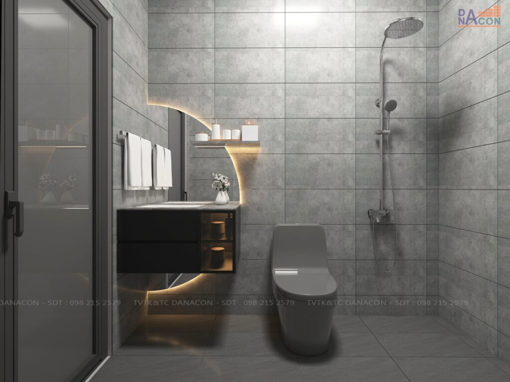 Thiết kế nội thất nhà tắm - Danacon - Danacon
