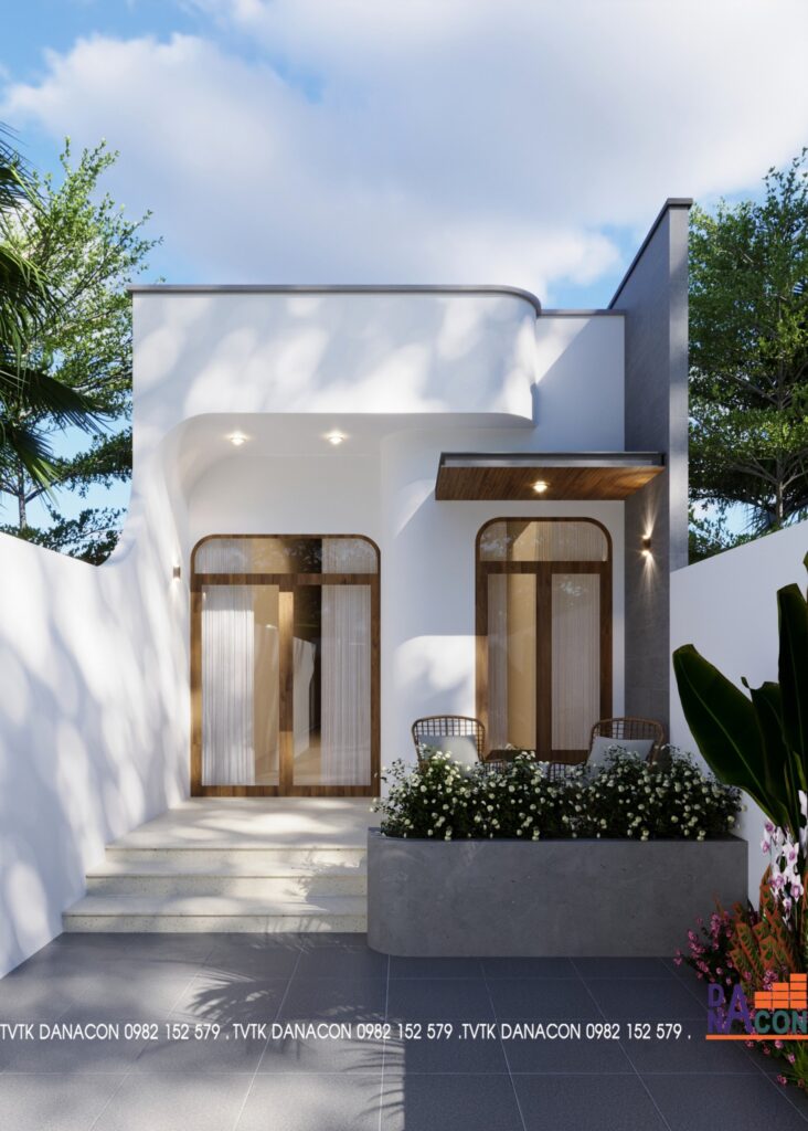 Thiết kế nhà dạng ống đẹp - Danacon