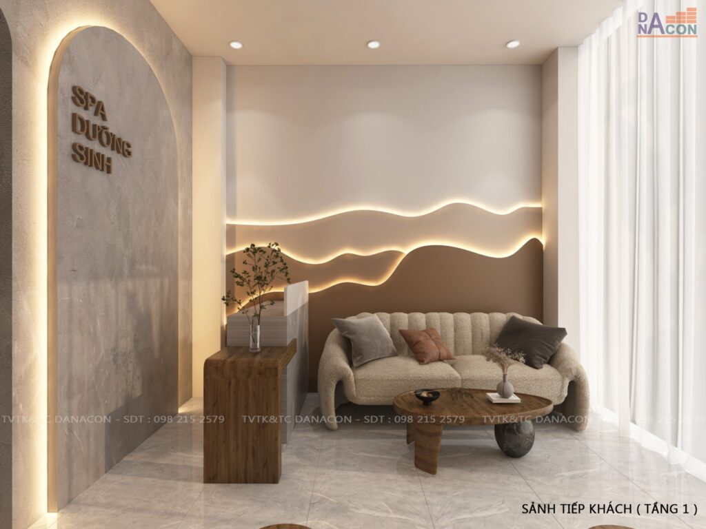 Nội thất phong cách hiện đại Danacon