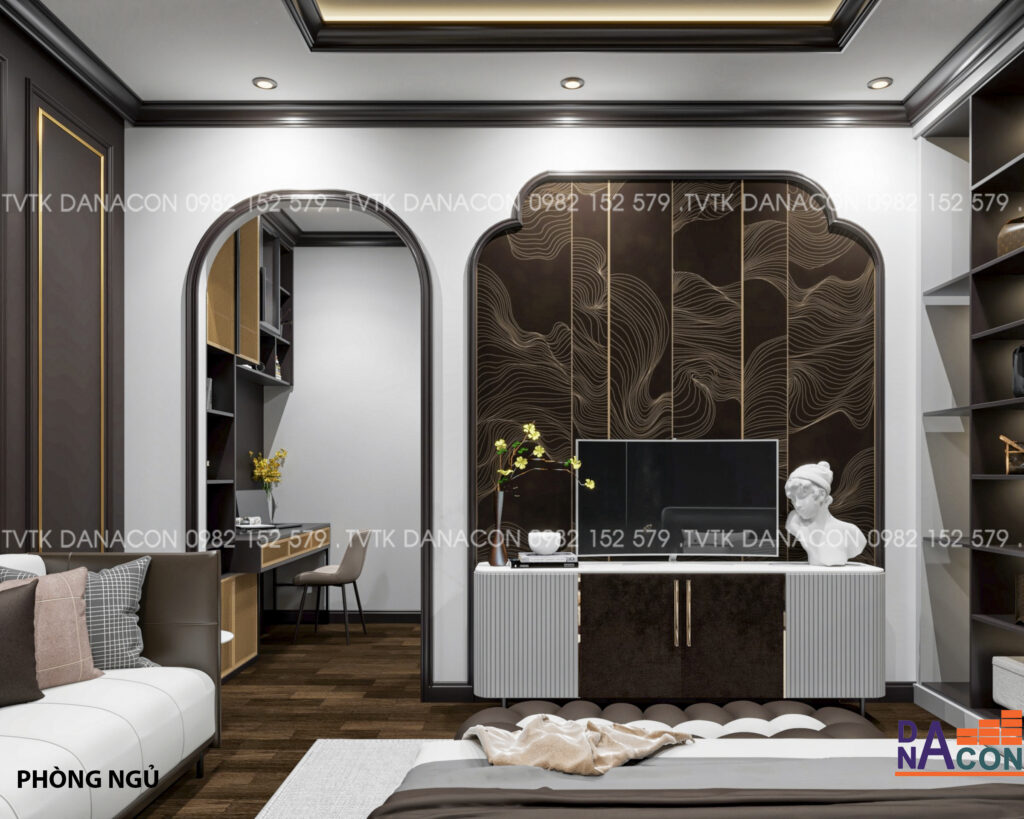 Phòng ngủ hiện đại - Danacon thiết kế thi công
