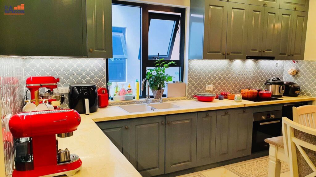 Mẫu nhà bếp phong cách Đông Dương (Indochine) - Danacon