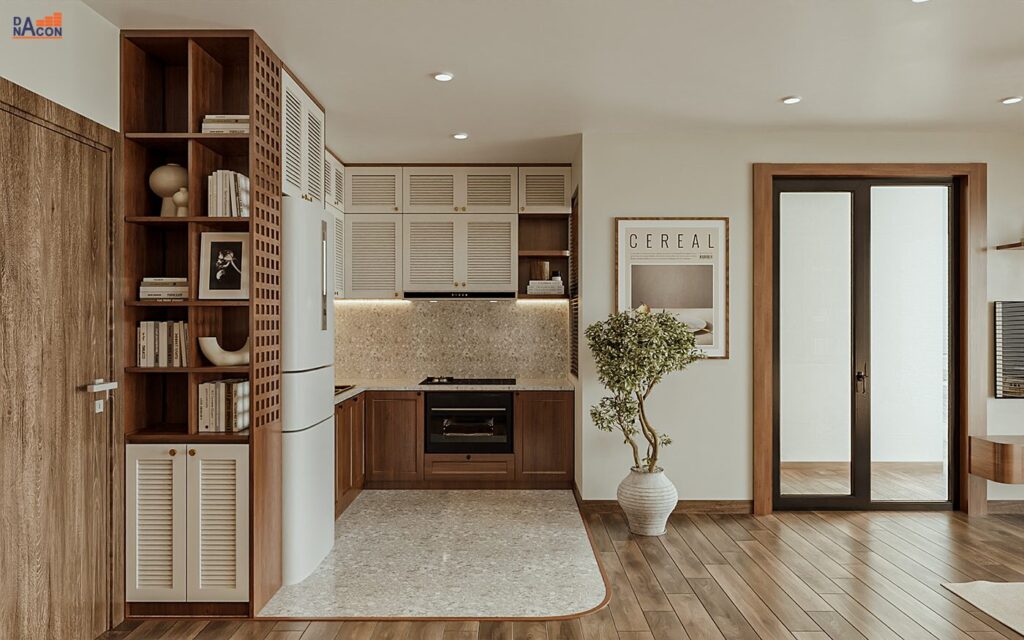 Mẫu bếp phong cách Nhật Bản - Danacon