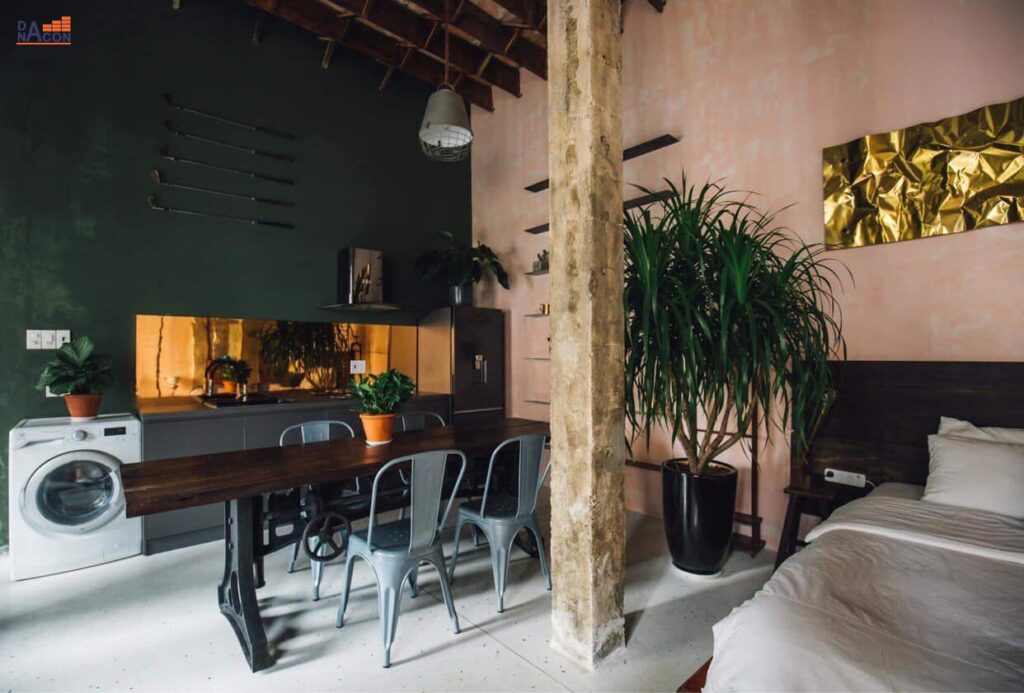 Mẫu nhà bếp phong cách Công nghiệp (Industry) - Danacon